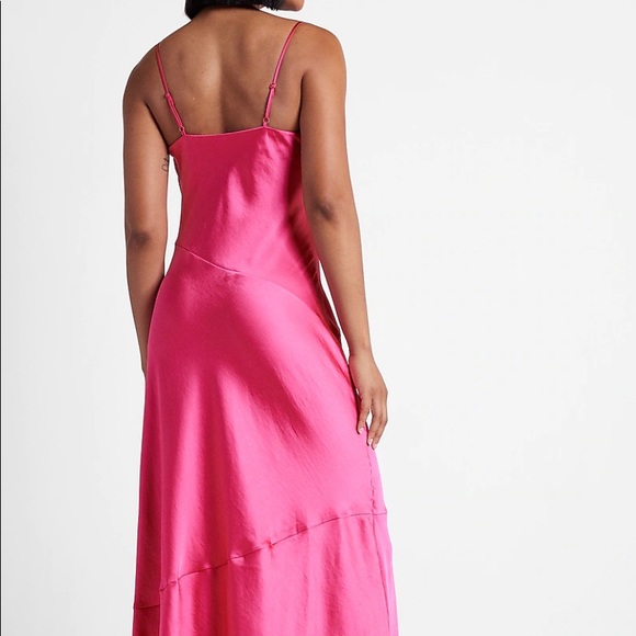 Limited Edition Satin Cowl Neck Maxi Dress - Picture 2 of 6
